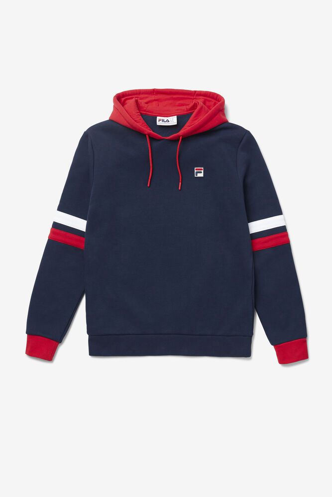 Fila Hoodie Mens Navy - Hurley - Philippines 0358196-KW